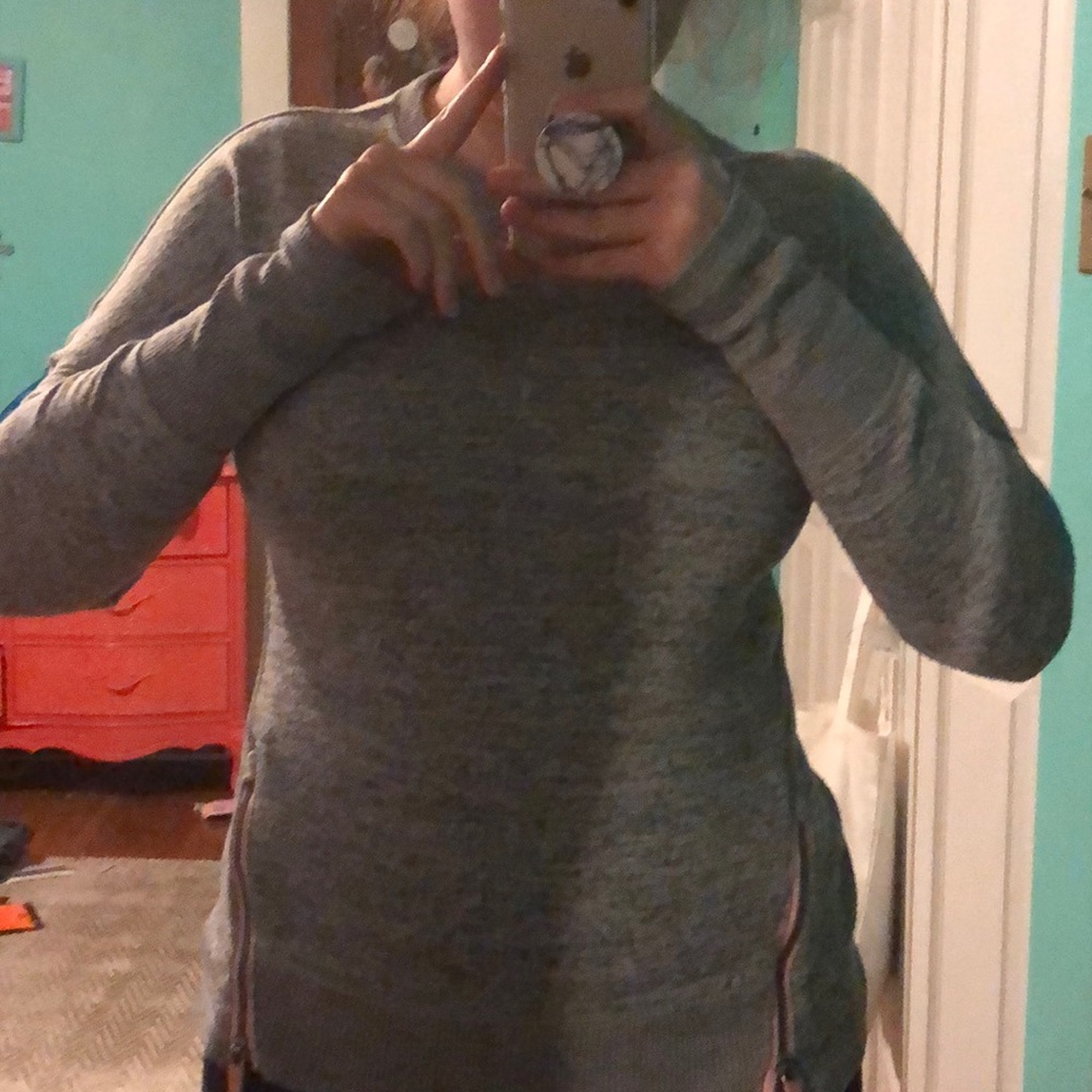 Gray long sleeve